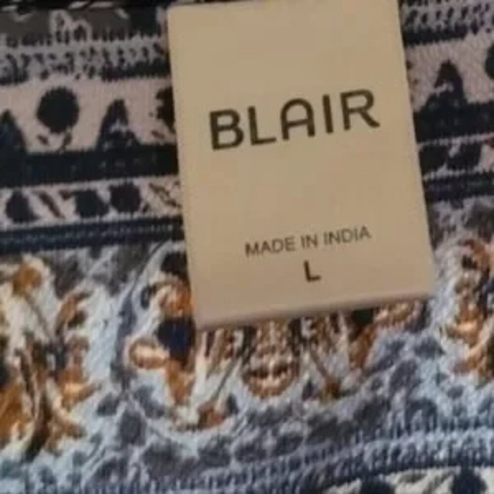 Blair Multicolor Patchwork Blouse - image 3
